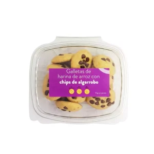 Galletas Chips de algarrobo 150gr Dushi