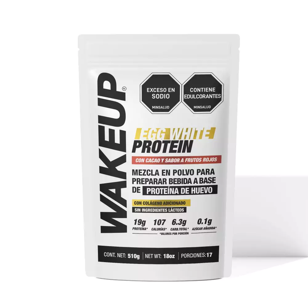 PROTEINA FRUTOS ROJOS 510 GR WAKEUP