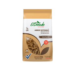 Pasta Arroz Integral Minifusilli El Dorado