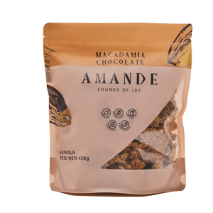 GRANOLA MACADAMIA CHOCOLATE 450GR AMANDE