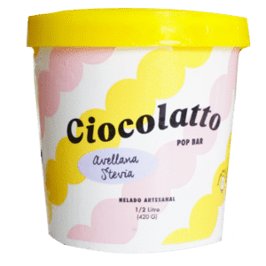 Helado de Avellana Stevia de Ciocolatto 420g