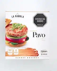 Hamburguesa de Pavo La Rambla x 520g