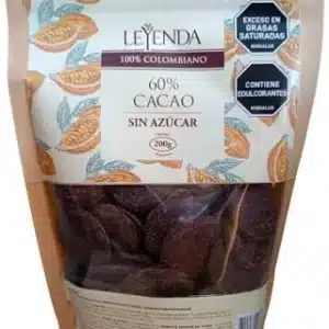 Moneditas de Chocolate 60% Sin Azúcar - Leyenda