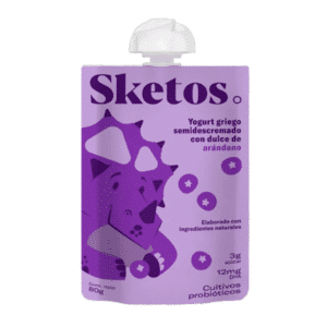 Yogurt Griego con Arándanos Sketos Para Niños