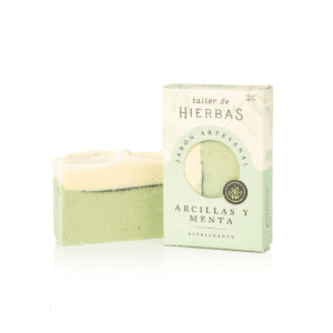 Jabón Arcillas y Menta de Taller De Hierbas