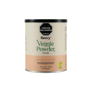 Proteína Savvy Veggie Powder Creamy Vainilla Mini 360g