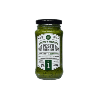 Pesto Verde de Albahaca Roots & Hearts