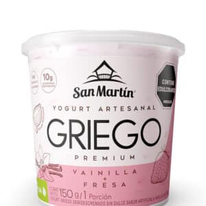 Yogur Griego Vainilla Fresa San Martin x 150ml