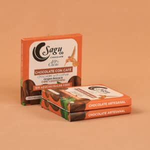 Chocolate 40% con Café - Sagú