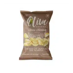 Chips de Papas Finas Hierbas de Oliva Snacks 85g