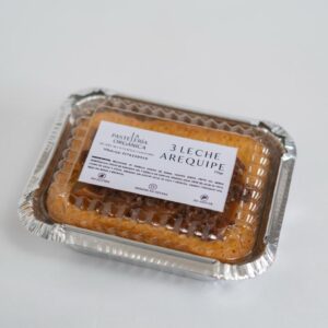 Tres Leches Saludable con Arequipe La Pastelería Orgánica
