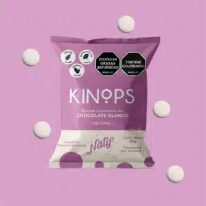 Kinops de Chocolate Blanco Vegano - Natif