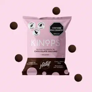 Kinops de Chocolate Oscuro Vegano - Natif