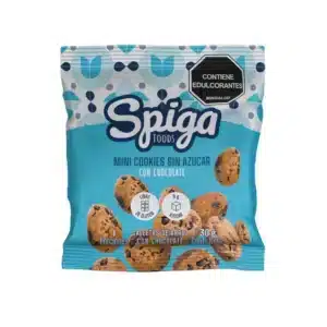 Mini Cookies con Chocolate Sin Azúcar Spiga Foods
