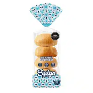 Pan de Hamburguesa de Arroz y Masa Madre Spiga Foods