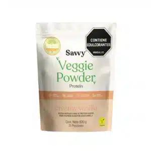 Proteína Veggie Powder Creamy Vanilla x 630g Savvy