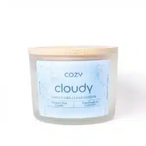 Vela Artesanal Cloudy 4oz - COZY