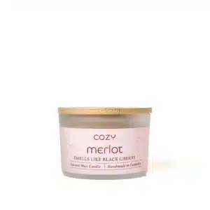 Vela Artesanal Merlot 4oz - COZY