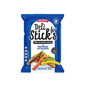 Palitos Vegetales Delisticks Sal Marina 28,3gr Delipop