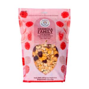 Granola Family Frutos Rojos 600gr Cinco Avellanas